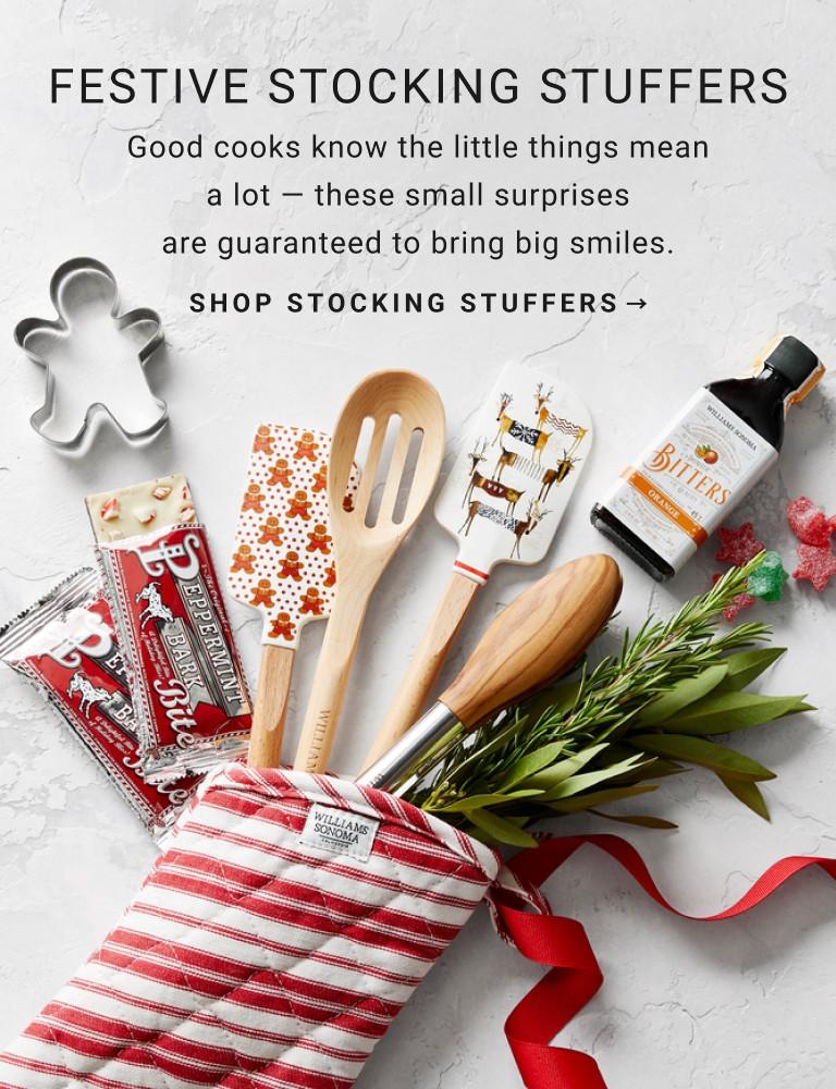 Festive Stocking Stuffers | Good cooks know the little things mean a lot - these small surprises are gauranteed to bring big smiles. | Shop Stocking Stuffers 
